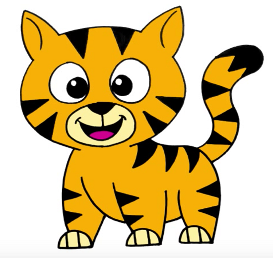 Download 60 Gambar Harimau Kartun Paling Baru Gratis HD